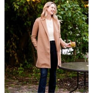 Love Tree Long Coat in Camel